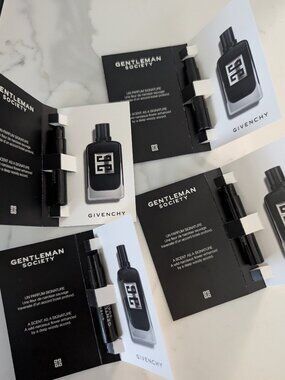 Givenchy gentleman society discovery travel size samples
